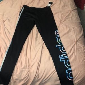 Black addidas leggings
